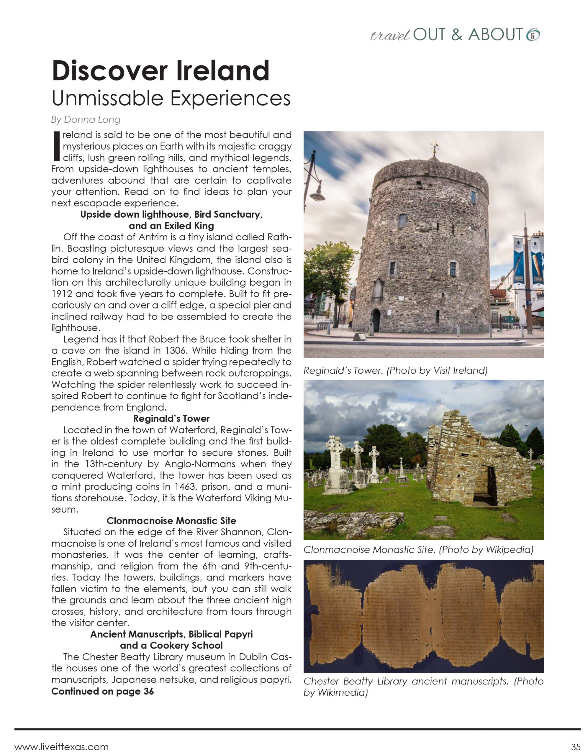 Discover Ireland: Unmissable Experiences – LiveIt Texas